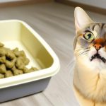 fezes amarelas de gato