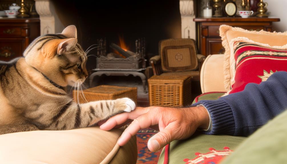 gatos exibindo comportamento altru sta
